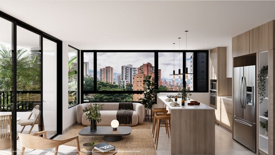 Apartamento de 1 alcoba en venta en El Poblado, Medellín, 69 m² · foto 15 de 18