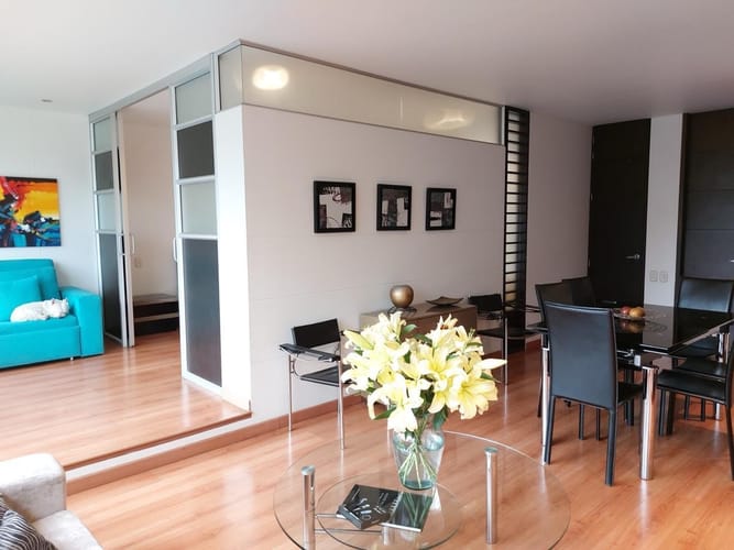 Apartamento de 1 alcoba en arriendo en Chico Norte, Bogotá, 66 m² · foto 3 de 15