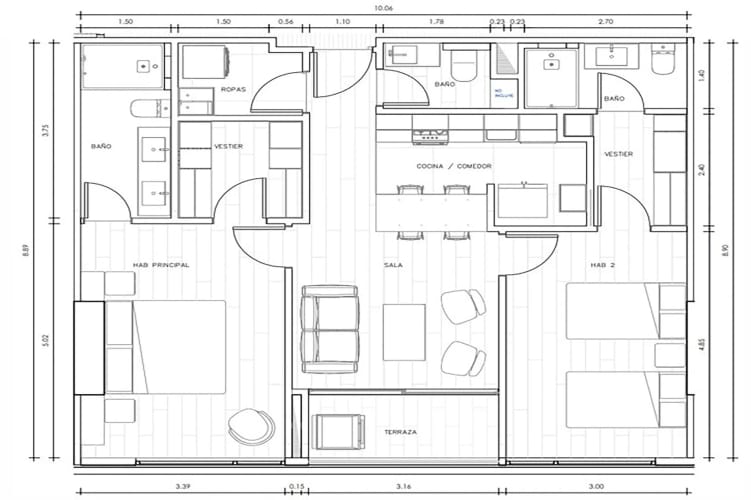 Apartamento en venta en La Cabrera, Bogotá · foto 7 de 7