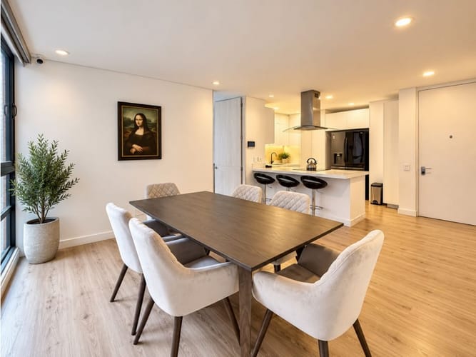 Apartamento de 2 alcobas en venta en El Virrey, Bogotá, 140 m² · foto 4 de 10