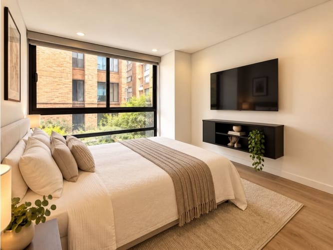 Apartamento de 2 alcobas en venta en El Virrey, Bogotá, 140 m² · foto 6 de 10