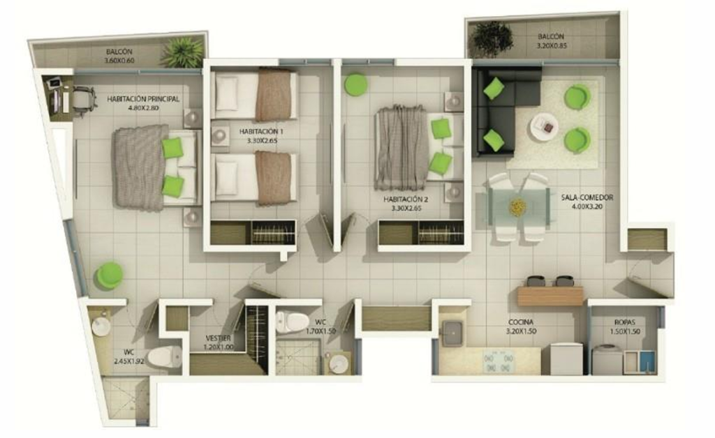 Apartamento en venta en Avenida 19 Norte, Armenia · foto 2 de 6