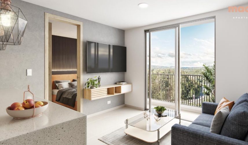 Apartamento de 3 alcobas en venta en El Porvenir, Rionegro, 54 m² · foto 12 de 12
