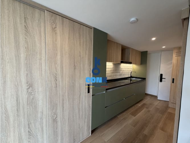 Apartaestudio en arriendo en Los Monjes, Bogotá, 26 m² · foto 2 de 14