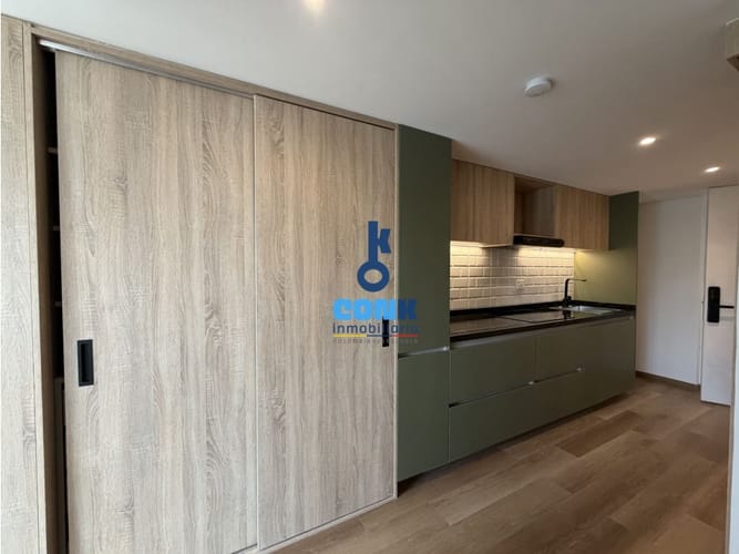 Apartaestudio en arriendo en Los Monjes, Bogotá, 26 m² · foto 3 de 14