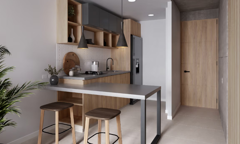 Apartamento de 1 alcoba en venta en Nueva Tequendama, Cali, 48 m² · foto 2 de 5