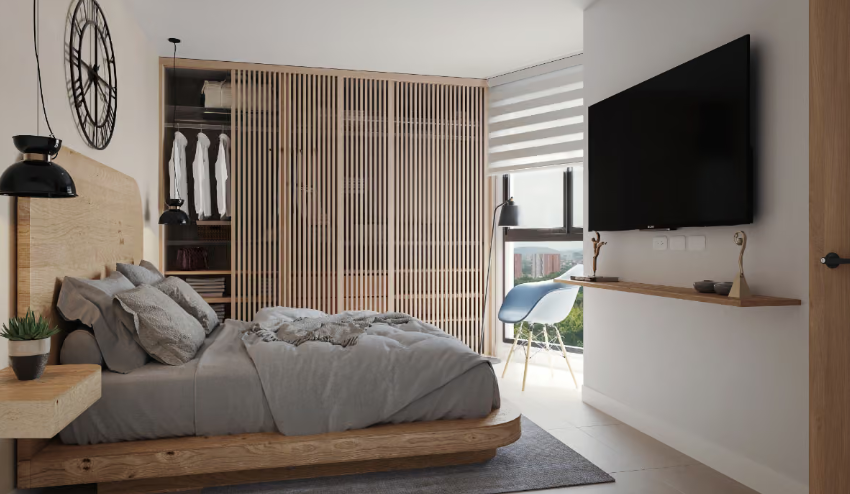 Apartamento de 1 alcoba en venta en Nueva Tequendama, Cali, 48 m² · foto 3 de 5