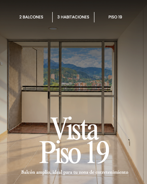 Apartamento de 3 alcobas en venta en La Ospina, La Estrella, 69 m² · foto 3 de 14