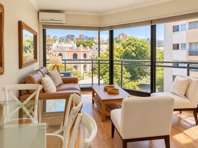 POCITOS A PASOS DEL MAR - ALQUILER APARTAMENTO DE 1 DORMITORIO CON MUEBLES · Photo 6