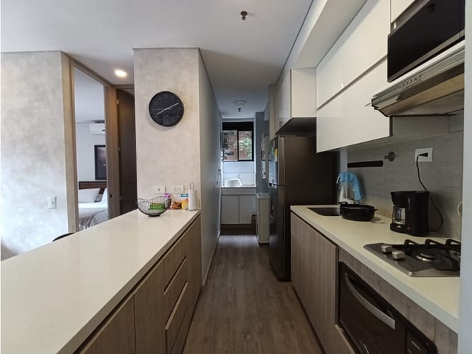 Apartamento de 2 alcobas en venta en Los Balsos, Medellín, 71 m² · foto 4 de 16