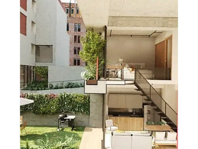 Apartamento de 1 alcoba en venta en Santa Barbara Centro, Bogotá, 36 m² · foto 7 de 11
