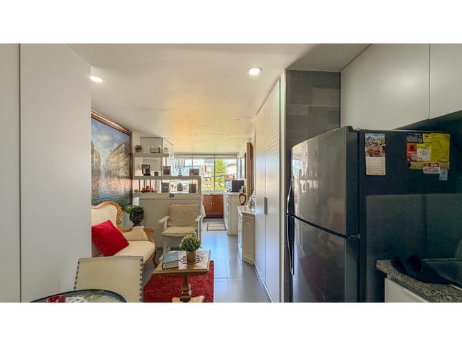 Apartamento de 1 alcoba en venta en Niza, Bogotá, 22 m² · foto 6 de 10