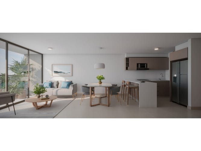 Apartamento de 2 alcobas en venta en Los Parques - Barranquilla, Barranquilla, 76 m² · foto 3 de 18