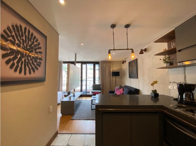 Apartamento de 1 alcoba en venta en Belen, Bogotá, 38 m² · foto 4 de 14