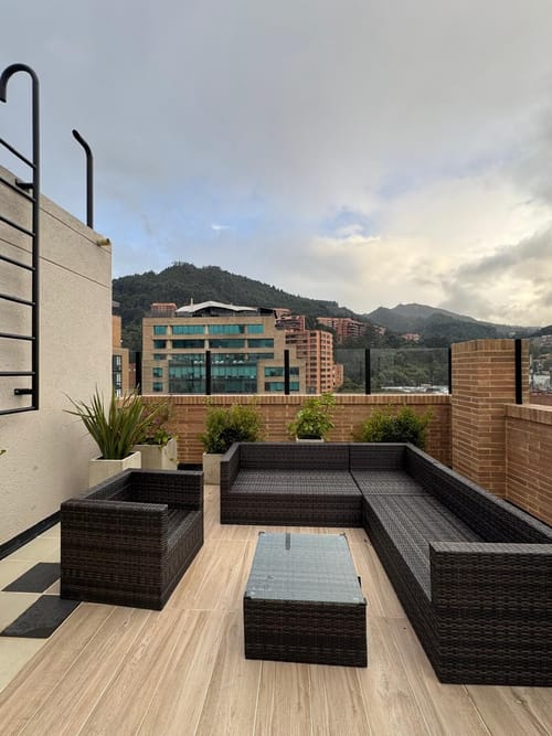 Apartamento de 1 alcoba en arriendo en Santa Barbara, Bogotá, 37 m² · foto 12 de 17