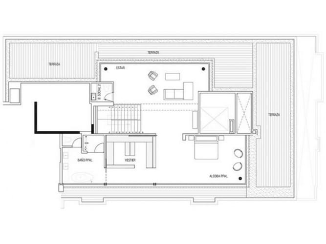 Apartamento de 3 alcobas en venta en Los Rosales, Bogotá, 417 m² · foto 5 de 9