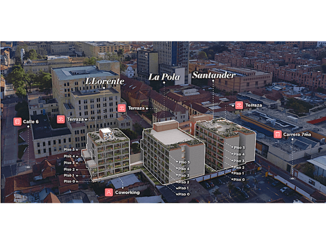 Apartamento de 2 alcobas en venta en Santa Barbara Centro, Bogotá, 63 m² · foto 6 de 8