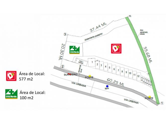 Local en venta en La Inmaculada, Envigado, 677 m² · foto 3 de 9