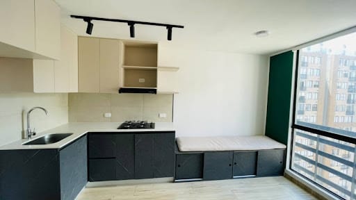 Apartaestudio en arriendo en Ciudad Salitre, Bogotá, 38 m² · foto 17 de 19