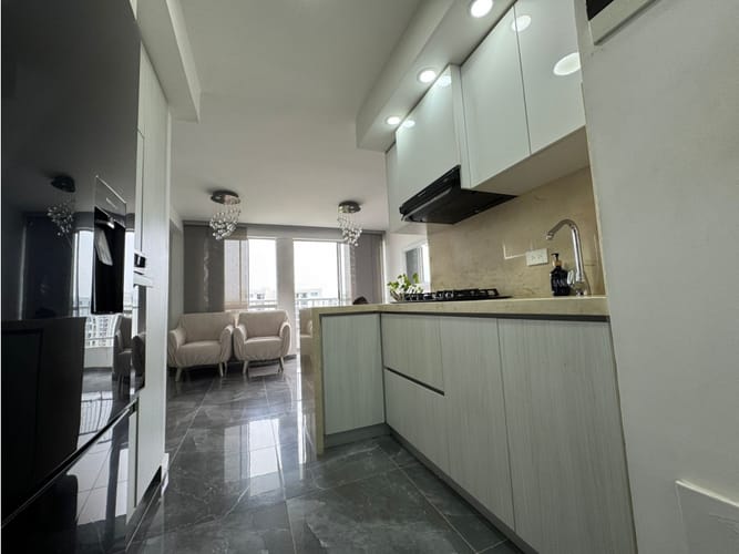 Apartamento de 2 alcobas en venta en Cachipay, Cali, 59 m² · foto 4 de 17