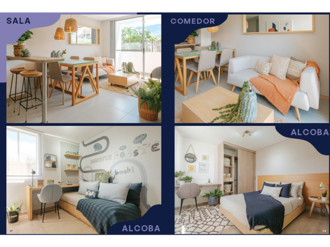 Apartamento de 2 alcobas en venta en Bello Horizonte, Bello, 55 m² · foto 3 de 10