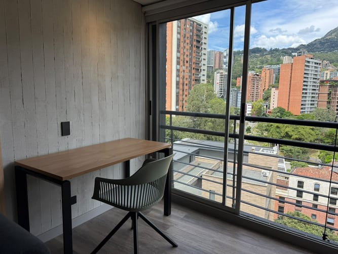 Apartamento de 1 alcoba en arriendo en El Poblado, Medellín, 40 m² · foto 10 de 10