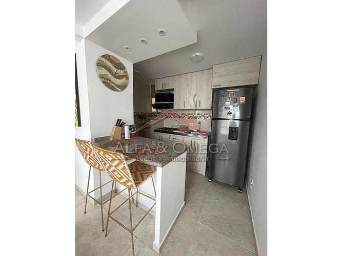 Apartamento de 2 alcobas en venta en La Samaria, Ibagué, 40 m² · foto 3 de 10