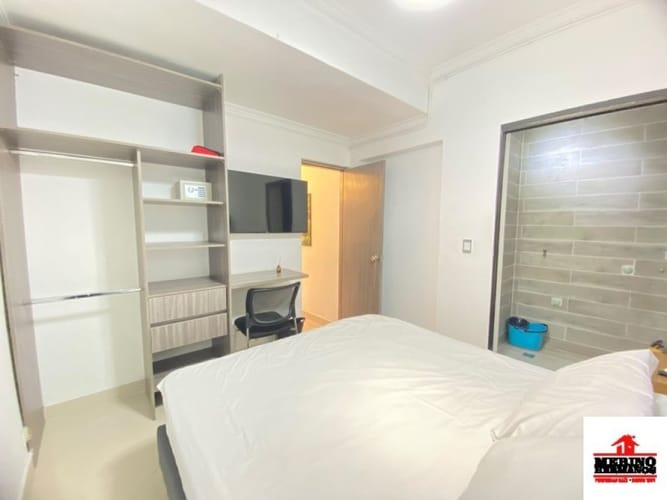 Apartaestudio en arriendo en San Joaquín, Medellín, 34 m² · foto 7 de 12