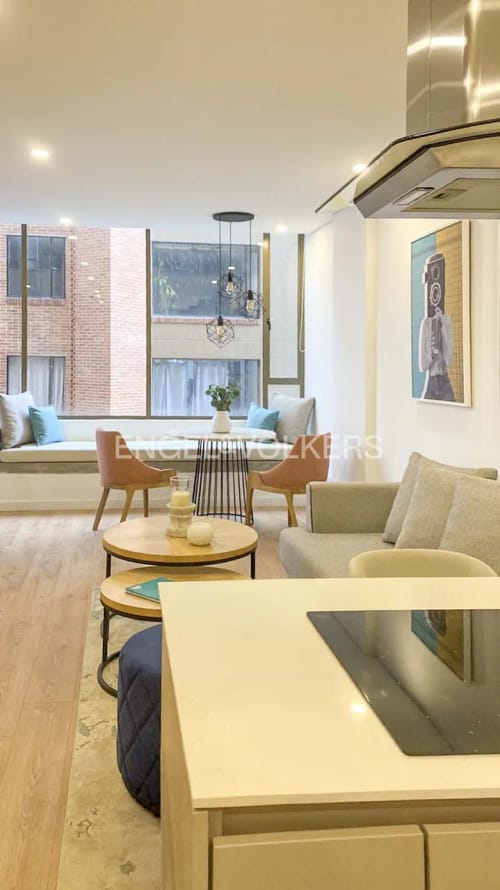 Apartamento de 1 alcoba en venta en Cedritos, Bogotá, 54 m² · foto 4 de 13