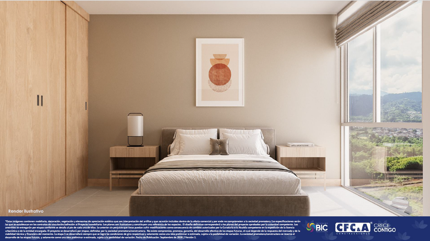 Apartamento en venta en Mirador De Santa Monica, Dosquebradas · foto 7 de 10