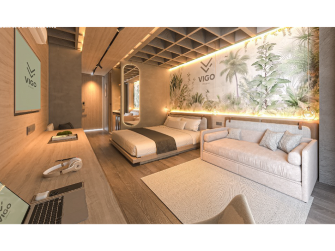 Apartaestudio en venta en Laureles, Medellín, 30 m² · foto 9 de 10