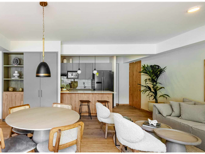Apartamento de 2 alcobas en venta en Rosales, Medellín, 60 m² · foto 2 de 12