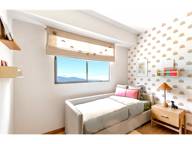 Apartamento de 2 alcobas en venta en Rosales, Medellín, 60 m² · foto 11 de 12