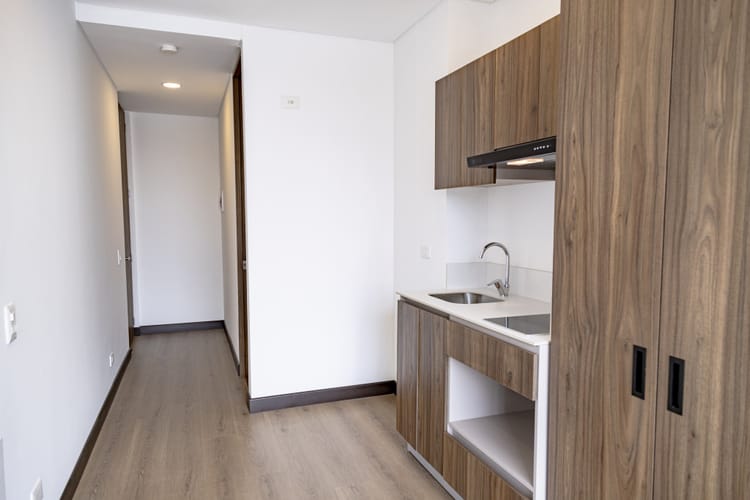 Apartaestudio en venta en Nuevo Country, Bogotá, 16 m² · foto 3 de 9