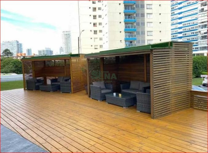 Alquiler de apto en la brava, 3 dormitorios, 3 baños, piscina, y buena vista. · Foto 8