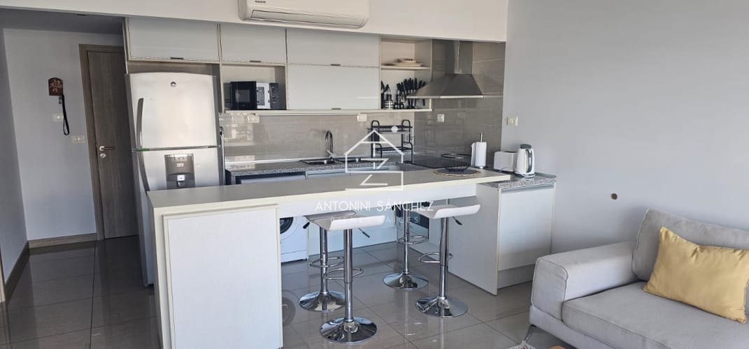Alquiler apartamento un dormitorio y medio Punta del Este edificio Onix · Foto 4