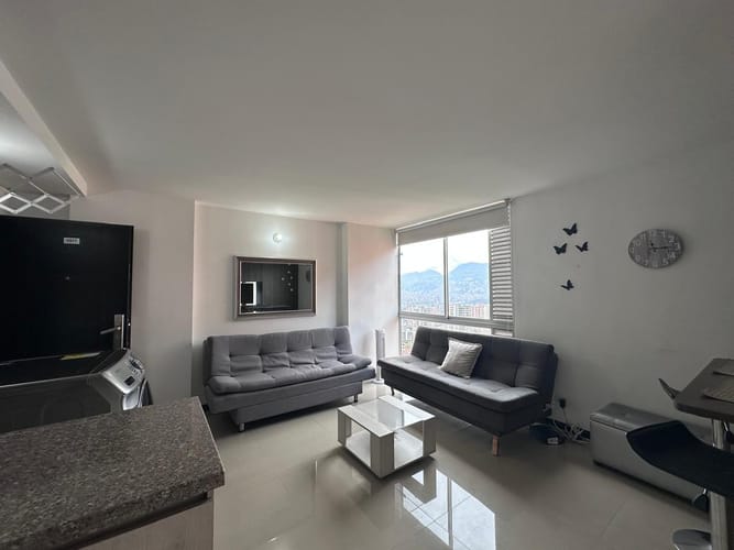 Apartamento de 1 alcoba en arriendo en Los Naranjos, Medellín, 35 m² · foto 2 de 13