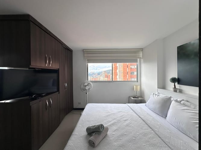 Apartamento de 1 alcoba en arriendo en Los Naranjos, Medellín, 35 m² · foto 5 de 13