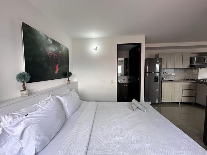 Apartamento de 1 alcoba en arriendo en Los Naranjos, Medellín, 35 m² · foto 8 de 13