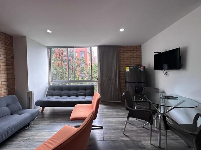 Apartamento de 1 alcoba en arriendo en Cola Del Zorro, Medellín, 35 m² · foto 6 de 13
