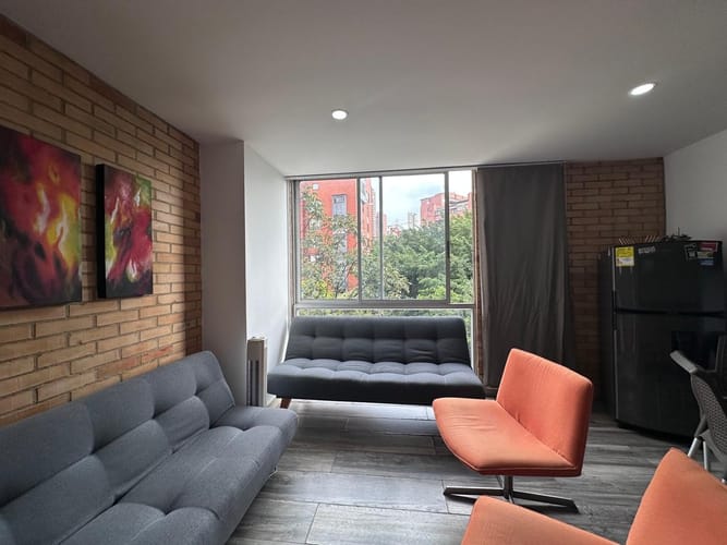 Apartamento de 1 alcoba en arriendo en Cola Del Zorro, Medellín, 35 m² · foto 7 de 13