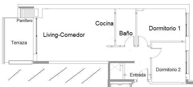 Apartamento de 2 dormitorios y terraza con parrillero en Tres Cruces! · Foto 10