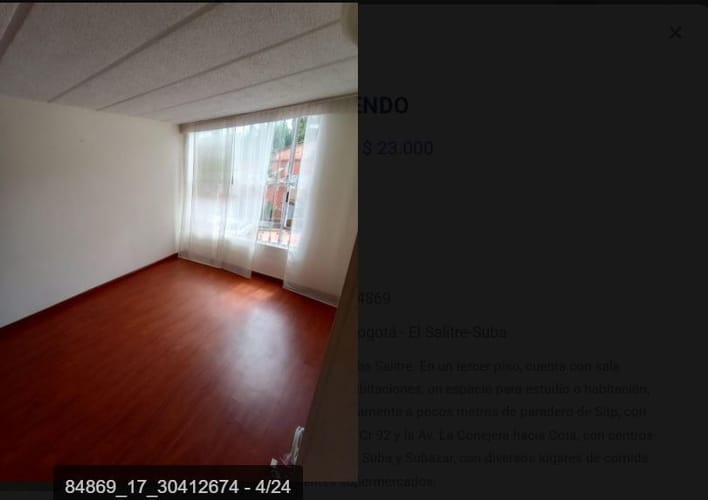Apartamento de 3 alcobas en venta en El Salitre, Bogotá, 49 m² · foto 16 de 21