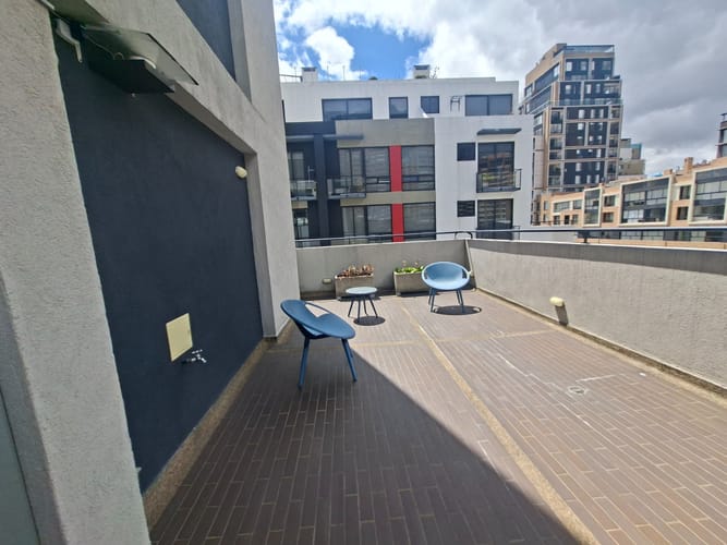 Apartaestudio en venta en Santa Barbara Oriental, Bogotá, 19 m² · foto 3 de 17
