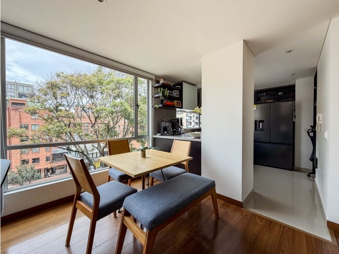 Apartaestudio en venta en Chico Norte, Bogotá, 65 m² · foto 3 de 22