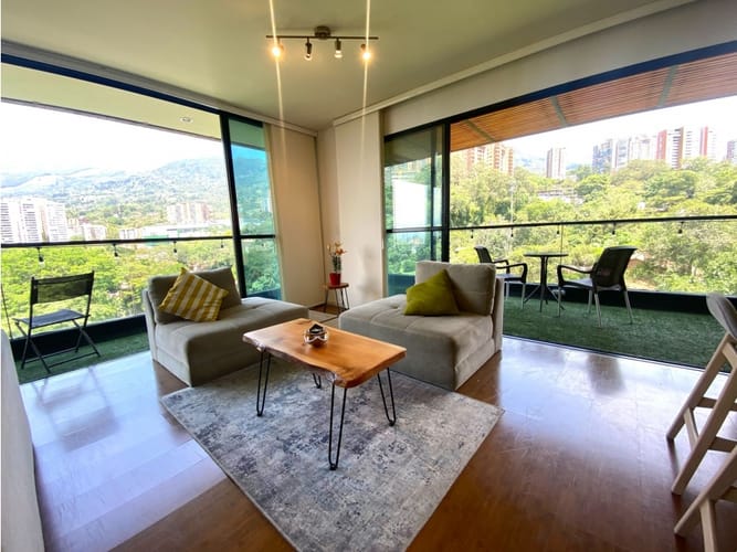 Apartamento de 1 alcoba en arriendo en Escobero, Envigado, 85 m² · foto 2 de 24