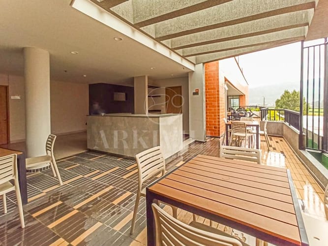 Apartamento de 2 alcobas en venta en El Cairo, Chía, 41 m² · foto 2 de 15