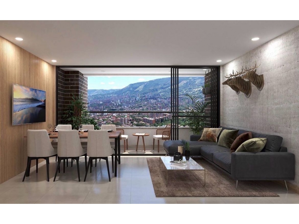 Apartamento en venta en Alcala, Envigado · foto 2 de 9