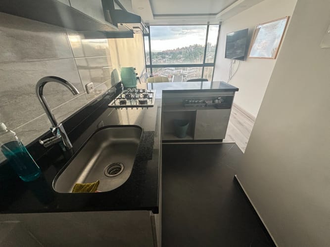 Apartamento de 1 alcoba en arriendo en Lagos De Cordoba, Bogotá, 40 m² · foto 5 de 10