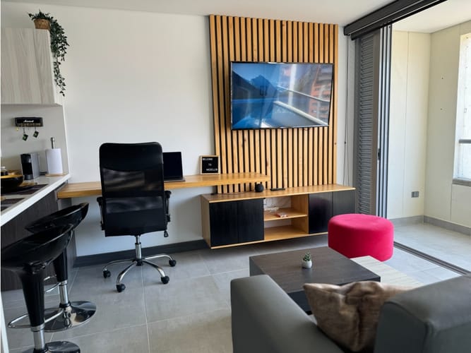 Apartaestudio en venta en Ciudad Del Río, Medellín, 45 m² · foto 5 de 15